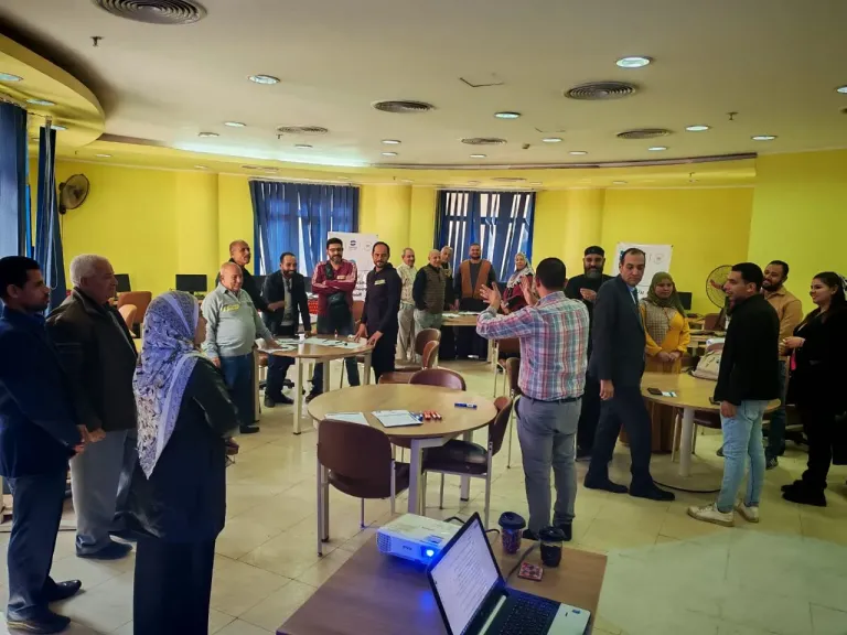 مصر الخير تشارك في تنفيذ مشروع تعزيز قيم وممارسات المواطنة لأبناء محافظة المنيا.