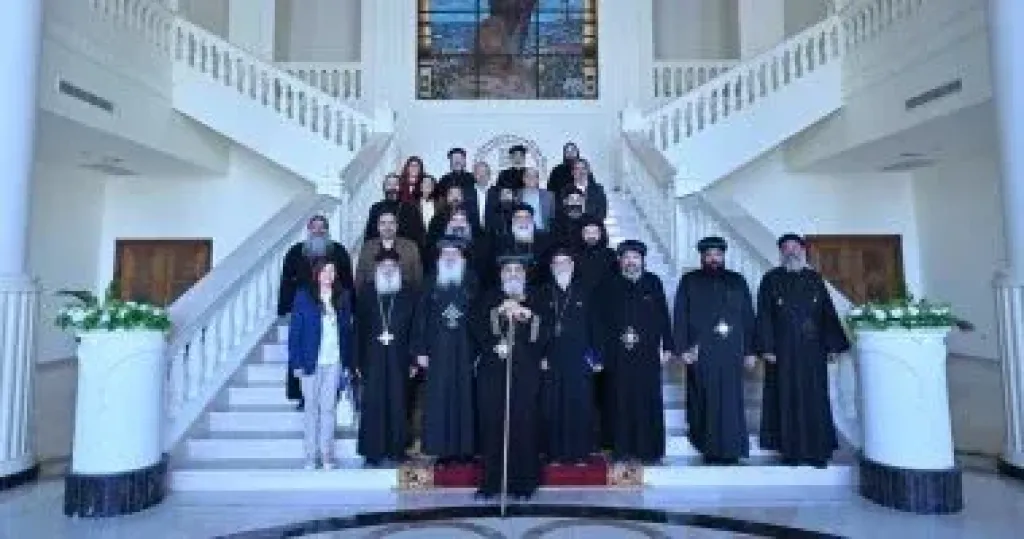 البابا تواضروس الثانى يلتقى ممثلى الكليات والمعاهد اللاهوتية بأكاديمية مارمرقس