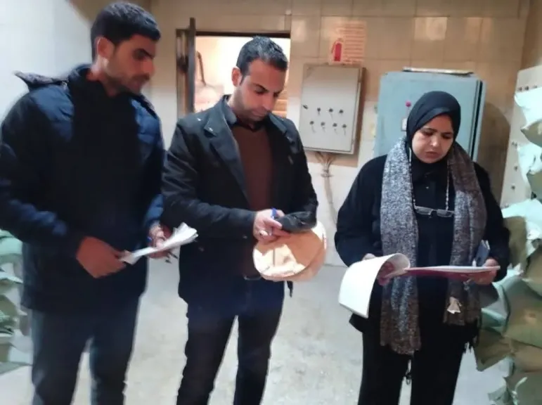 ضبط مخبز تصرف فى 67 شيكارة دقيق بلدى مدعم