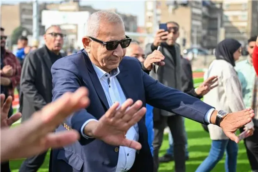افتتاح مجمع ملاعب سيد متولي في النادي المصري