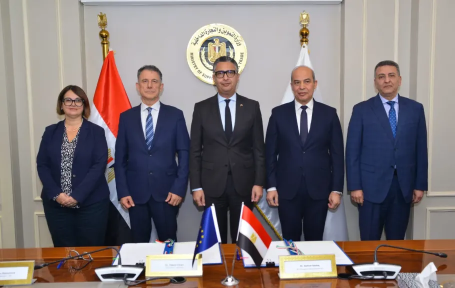 وزير التموين يشهد مراسم توقيع بروتوكول تعاون بين «القابضة للصوامع» و«الوكالة الإيطالية» لدعم مشروعات الأمن الغذائي