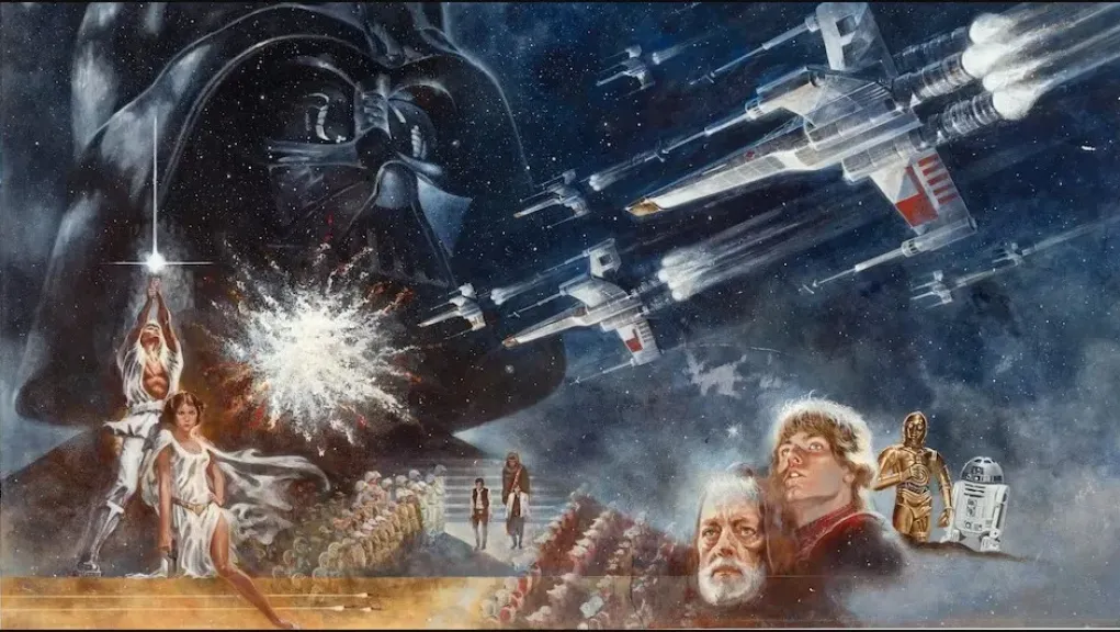 بيع اللوحة الأولى لـ«حرب النجوم» مقابل 9ر3 مليون دولار في مزاد قياسي