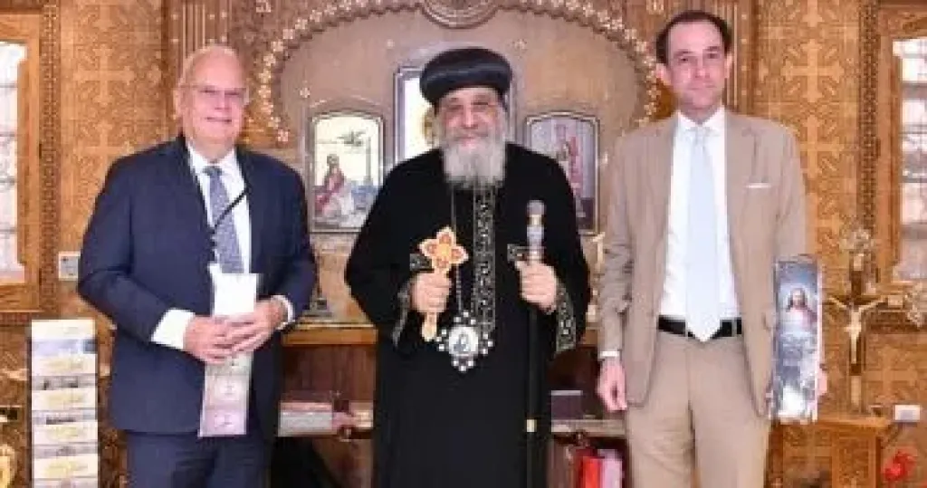البابا تواضروس يستقبل سفير الحوار بين الأديان السويدى: وحدة المصريين راسخة عبر التاريخ