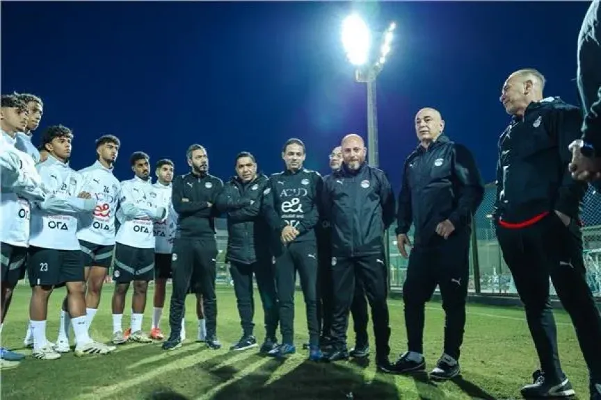 حسام وإبراهيم حسن يزوران معسكر منتخب مصر مواليد 2007