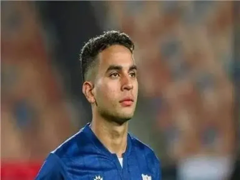 محمد حمدي يسجل الهدف الأول لإنبي في شباك الأهلي