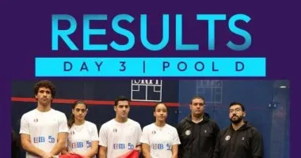 منتخب مصر يواجه الهند فى نصف نهائي كأس العالم للاسكواش