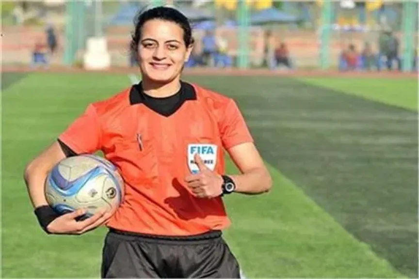 شاهندة المغربى تُشارك في معسكر المحكمات المرشحات لكأس العالم للسيدات