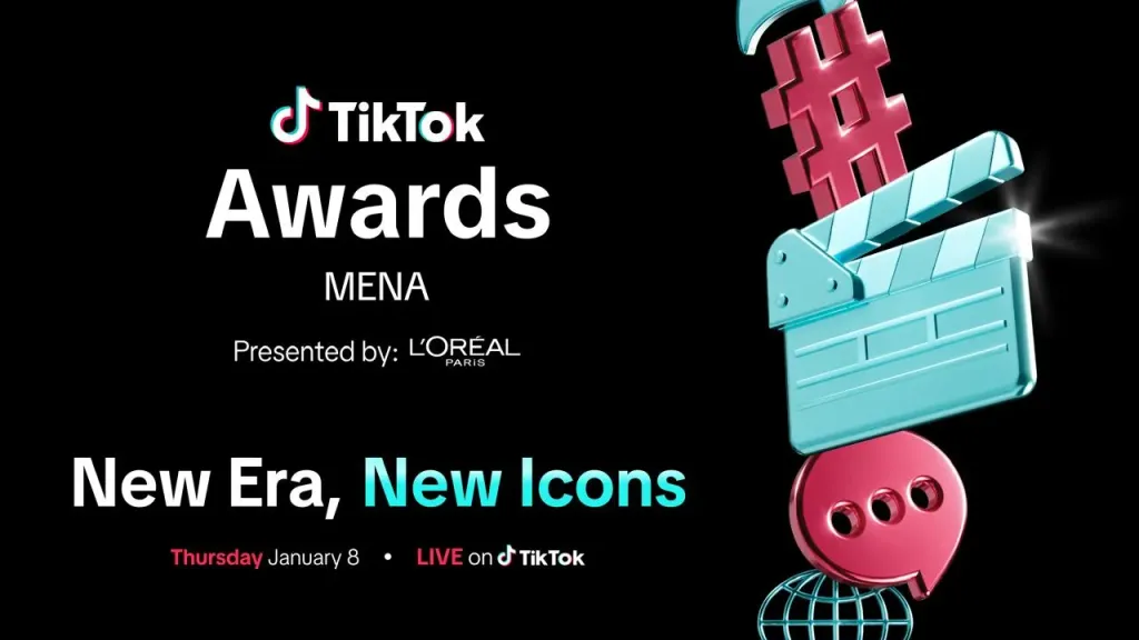 قائمة المرشحين لجوائز تيك توك 2025 في المنطقة: عصر جديد، وأيقونات جديدة”