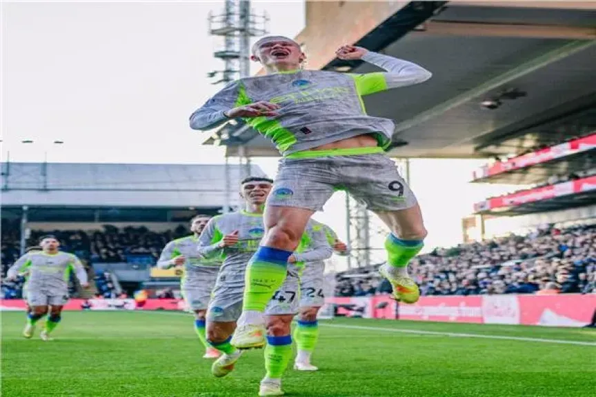 مانشستر سيتي يتقدم على كريستال بالاس بالشوط الأول