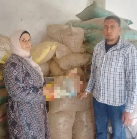 ضبط 1000 كيلو علف حيوانى منتهى الصلاحية بالبحيرة