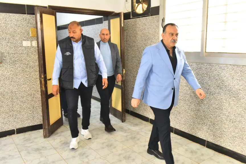 محافظ أسيوط يتفقد أعمال تطوير مدرسة التربية الفكرية المشتركة ويؤكد دعمه الكامل