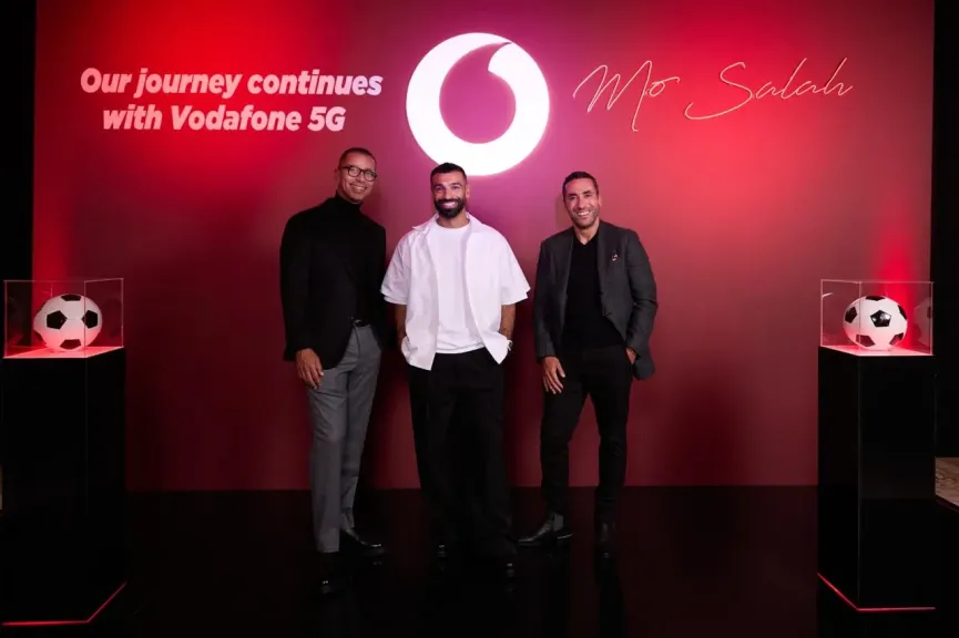تجديد الشراكة مع محمد صلاح كسفير لتكنولوجيا الجيل الخامس (5G) في ڤودافون مصر
