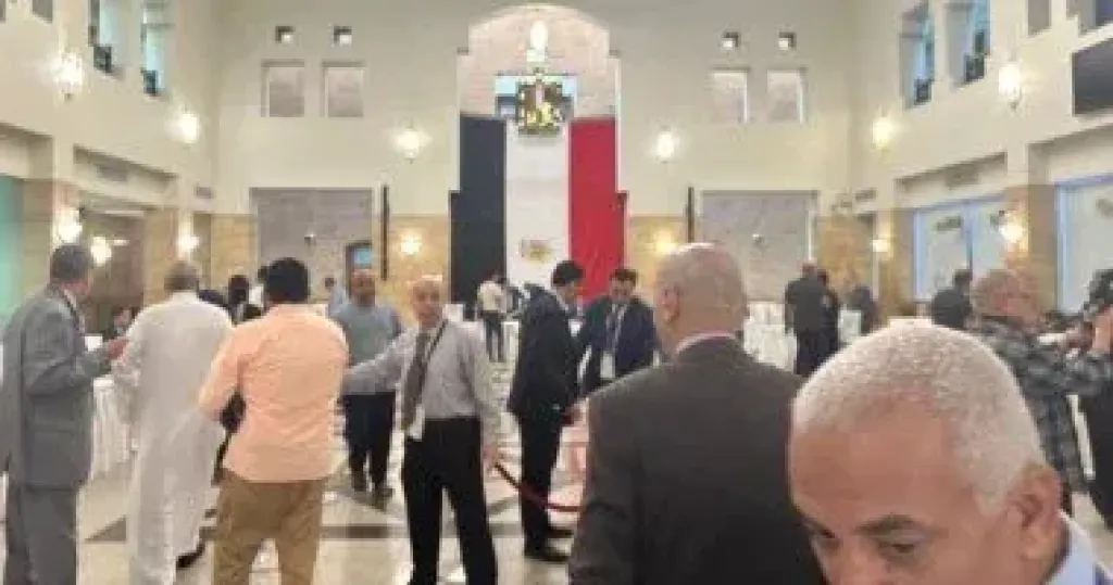 تصويت المصريين بالأردن فى اليوم الثانى لجولة الإعادة بانتخابات النواب
