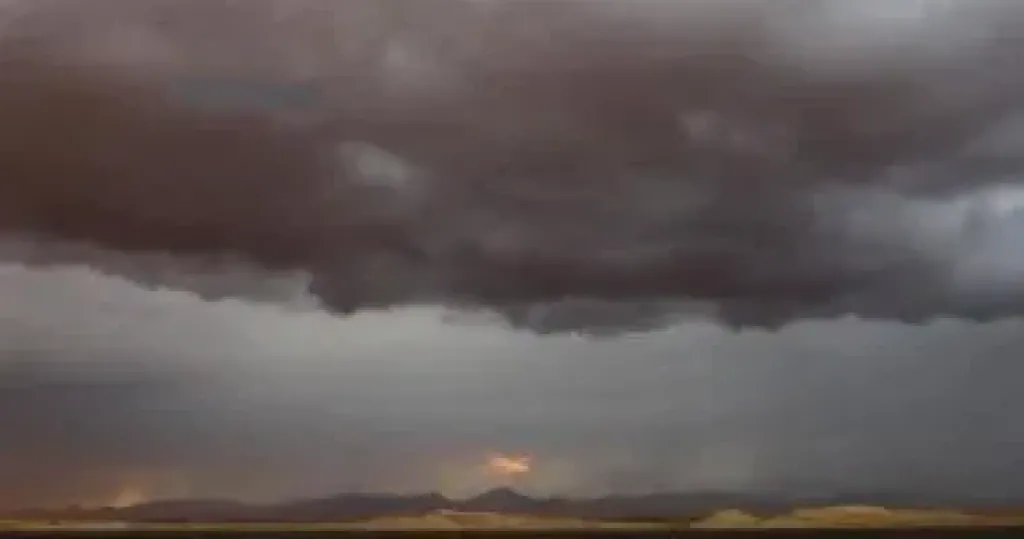 هطول أمطار وانخفاض فى درجات الحرارة بشمال سيناء