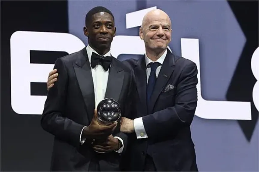 ذا بيست 2025 | عثمان ديمبلي أفضل لاعب في العالم