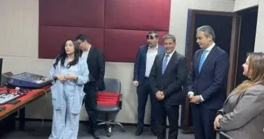 جانب من الزيارة 