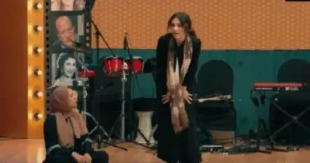 متسابقة بكاستنج تندمج فى الدور لحد الارتعاش واللجنة تشيد بها