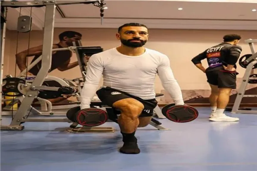 منتخب مصر يخوض تدريبات استشفائية بالجيم قبل السفر للمغرب
