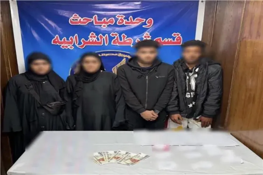 القبض على 4 أشخاص بحوزتهم كروت الدعاية الانتخابية بالشرابية
