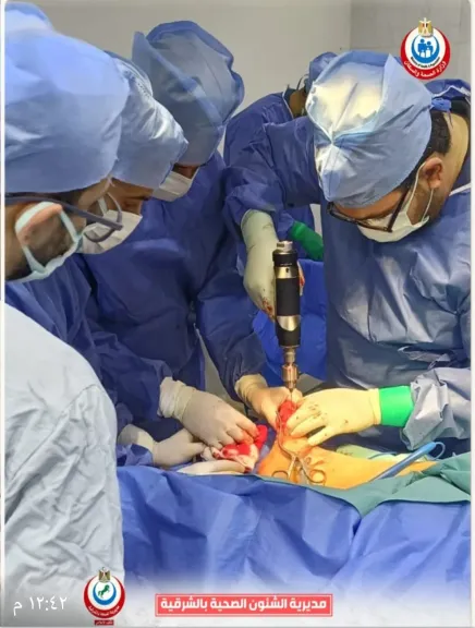جراحة عظام متقدمة بمستشفى القرين المركزي