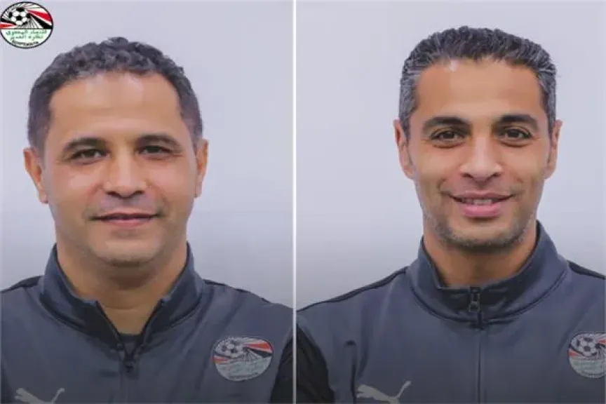 أمين عمر ومحمود عاشور في معسكر إعداد الحكام المرشحين لكأس العالم 2026