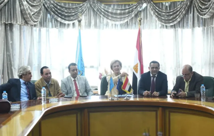 نقابة الصحفيين تستضيف رئيسة بعثة الاتحاد الأوروبى بمصر لبحث التعاون المشترك
