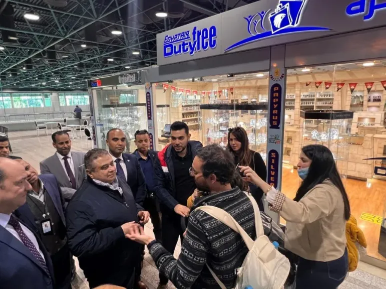 اللجنة العليا للتفتيش الأمني والبيئي تتفقد مطار الأقصر الدولي