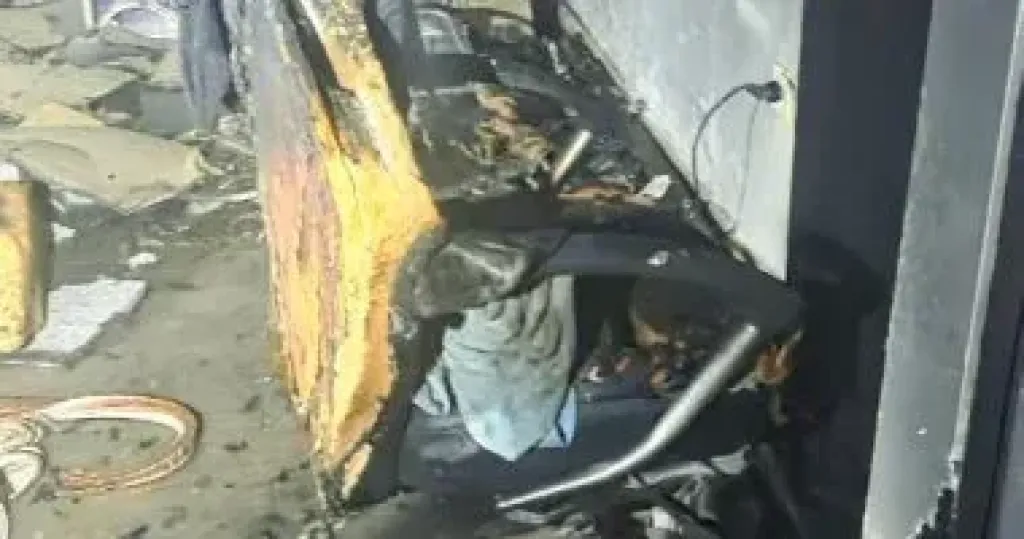 إنقاذ 9 أشخاص إثر حريق داخل نادى صحى ومساج فى المعادى.. صور