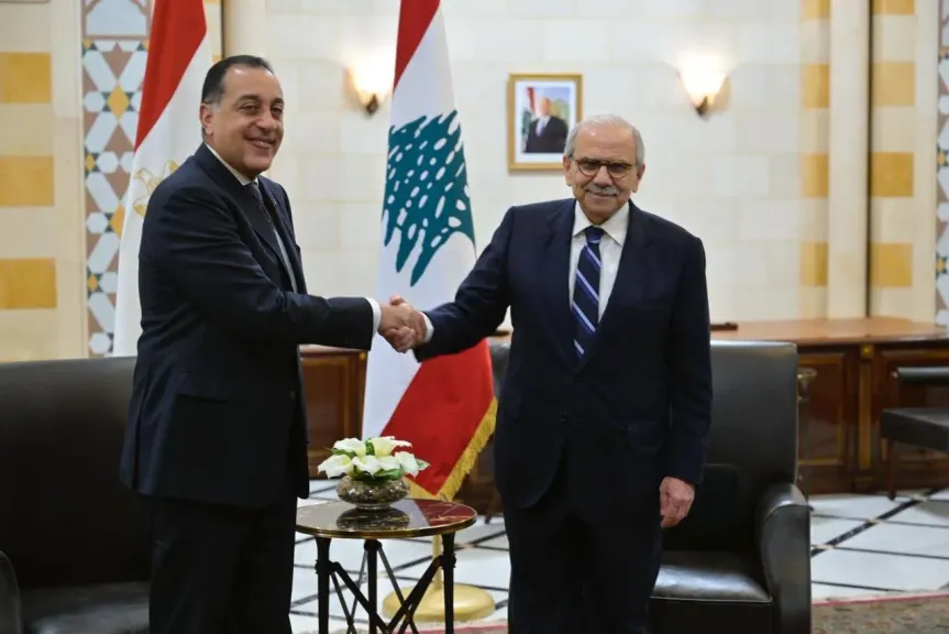 رئيس الوزراء: نشهد تناميا مطردا في وتيرة التواصل السياسي بين مصر ولبنان