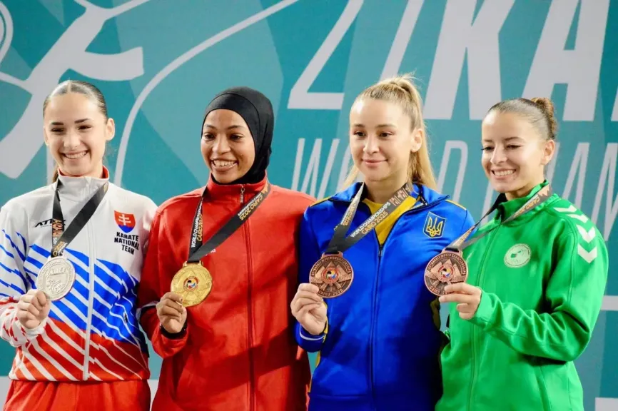 أبطال مصر يسيطرون على صدارة التصنيف العالمي للكاراتيه