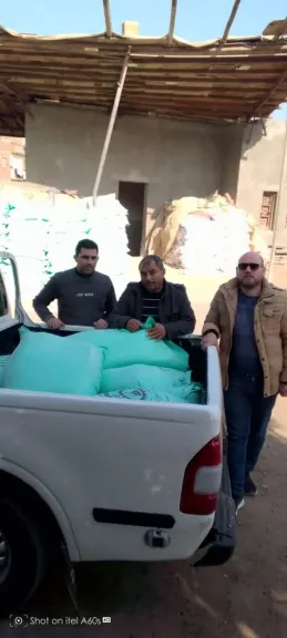 ضبط 9 أجولة دقيق  وتحرير 9 محاضر تموينيه متنوعه ببنى سويف