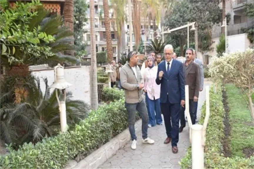 رئيس قطاع الفنون التشكيلية يتابع أعمال تطوير ”متحف بيت الأمة”