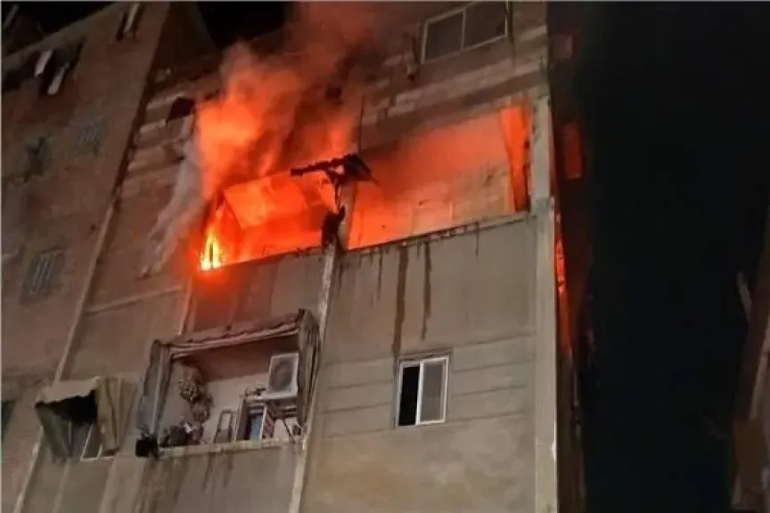 طالبة تقفز من الطابق الثالث في الإسكندرية هرباً من النيران
