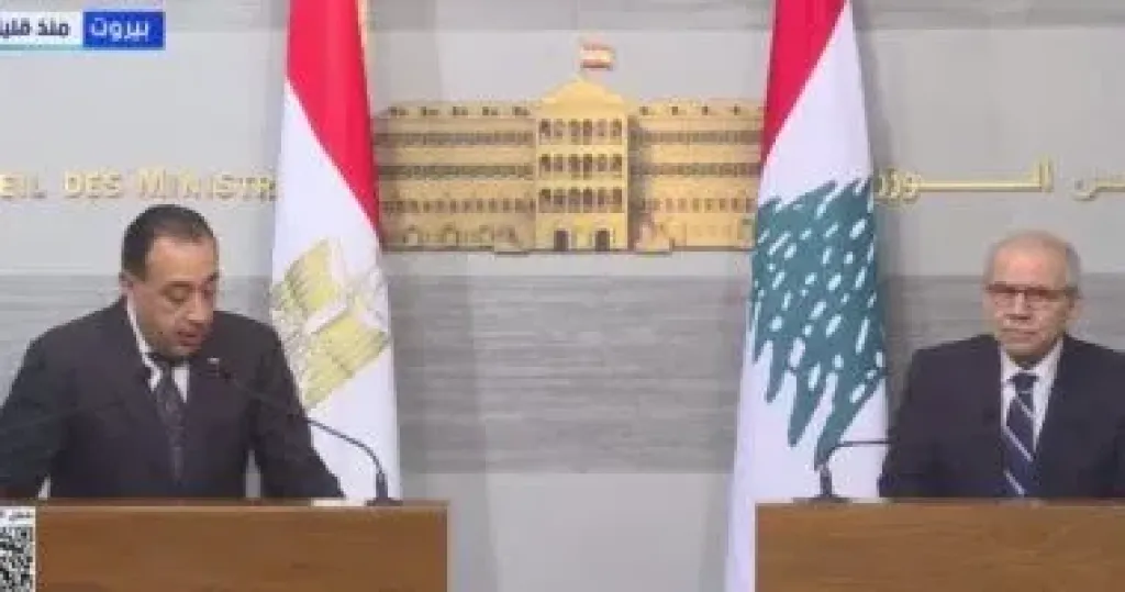 مدبولى: زيارتى إلى لبنان تؤكد عمق العلاقات والإرادة السياسية لتعزيز التعاون