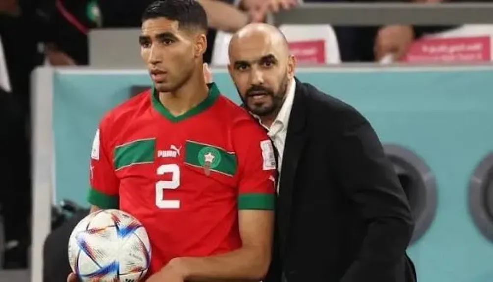 الركراكي قبل افتتاح أمم أفريقيا: حكيمي ضحى بنفسه من أجل المغرب