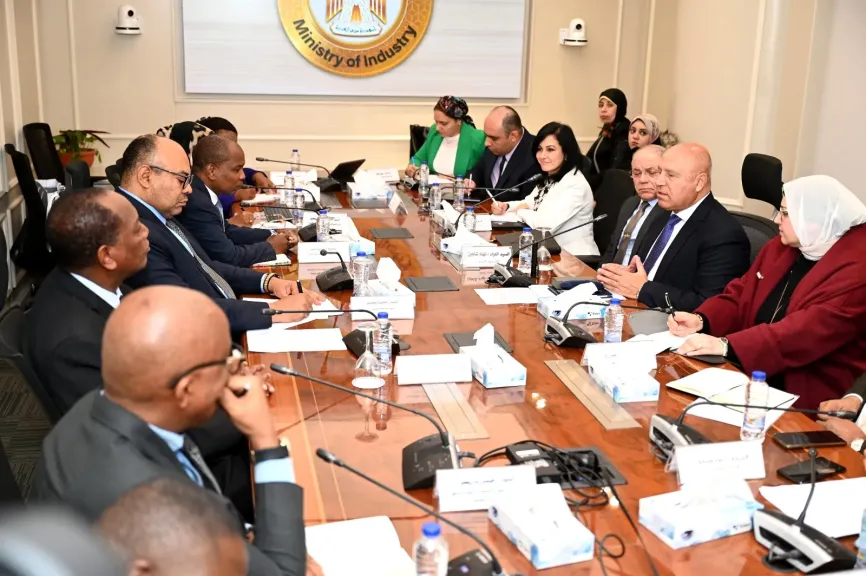 وزير الصناعة والنقل يبحث مع تنزانيا إطلاق مشروعات مشتركة في النقل والصناعة