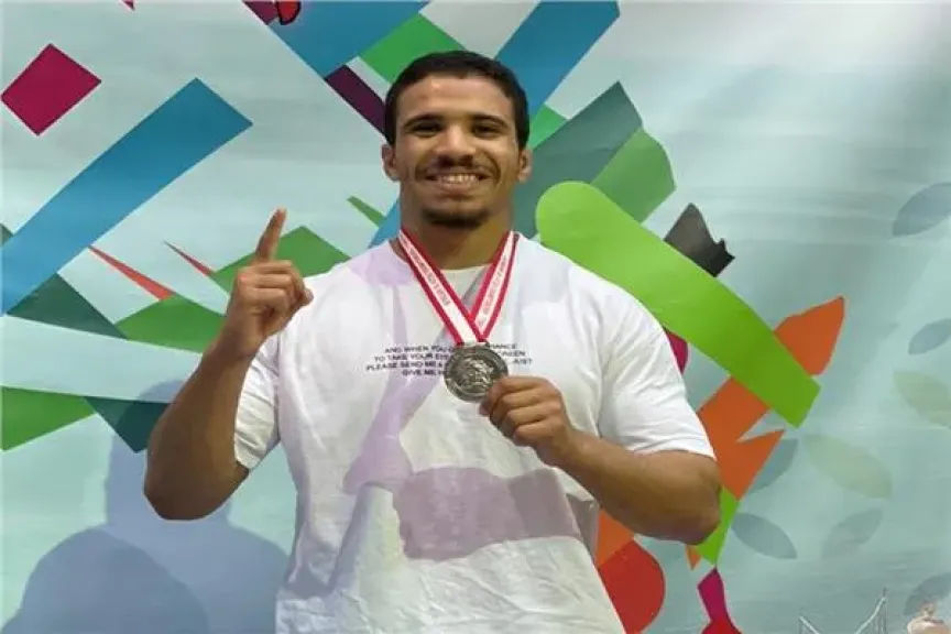 سيف حمدالله يحصد فضية بطولة إفريقيا للجوجيتسو بتونس