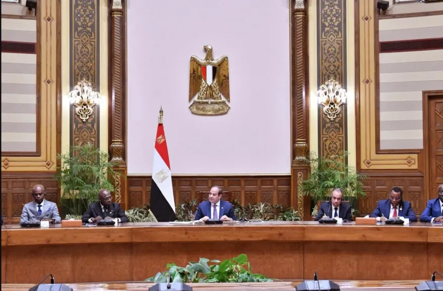 الرئيس السيسي يستقبل الوزراء ورؤساء الوفود المشاركين في منتدى الشراكة ”روسيا – إفريقيا” |صور