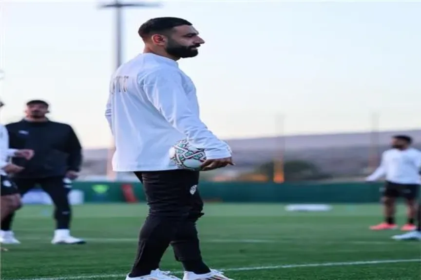 محمد صلاح ينشر صوراً من مران الفراعنة استعداداً لمواجهة زيمبابوي في أمم أفريقيا