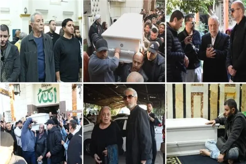 جنازة سمية الألفي.. غياب أحمد الفيشاوي وهؤلاء أبرز الحضور