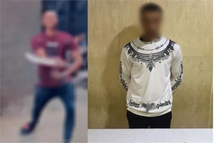 أمن الجيزة يلقي القبض على ”راقص المطواة” بالبدرشين