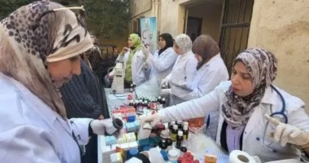 فحص وعلاج 2400 حالة متنوعة من الطيور