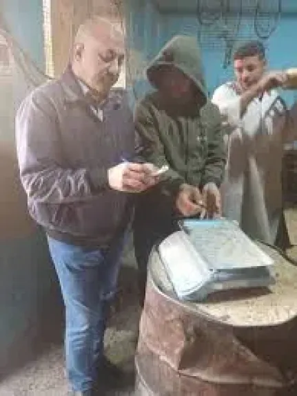 تحرير محاضر تموينيه متنوعه بسمسطا بنى سويف