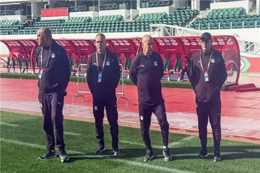 جهاز منتخب مصر يتفقد ملعب مباراة زيمبابوي