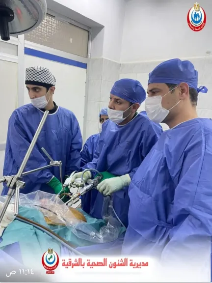 صحة الشرقية: جراحة متقدمة بالمنظار بمستشفى مشتول السوق المركزي