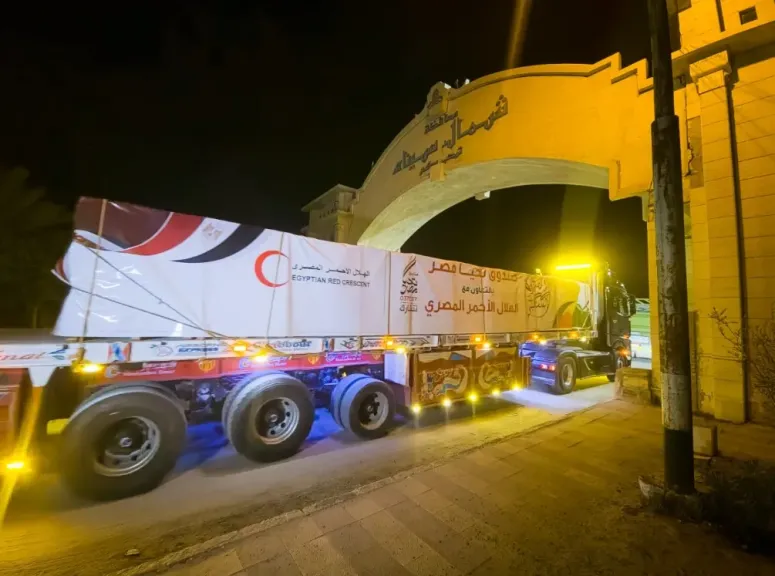 تحت شعار «نتشارك من أجل الإنسانية».. صندوق تحيا مصر يواصل دعمه الإغاثي للشعب الفلسطينى