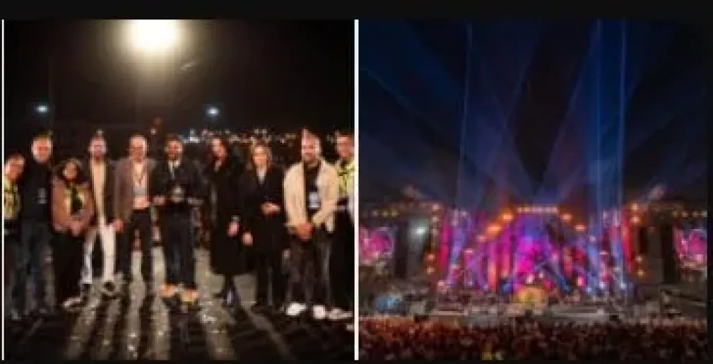 بهاء سلطان وأحمد سعد يحييان حفل استقبال طلاب ”الأكاديمية العربية” باستاد الدفاع الجوي