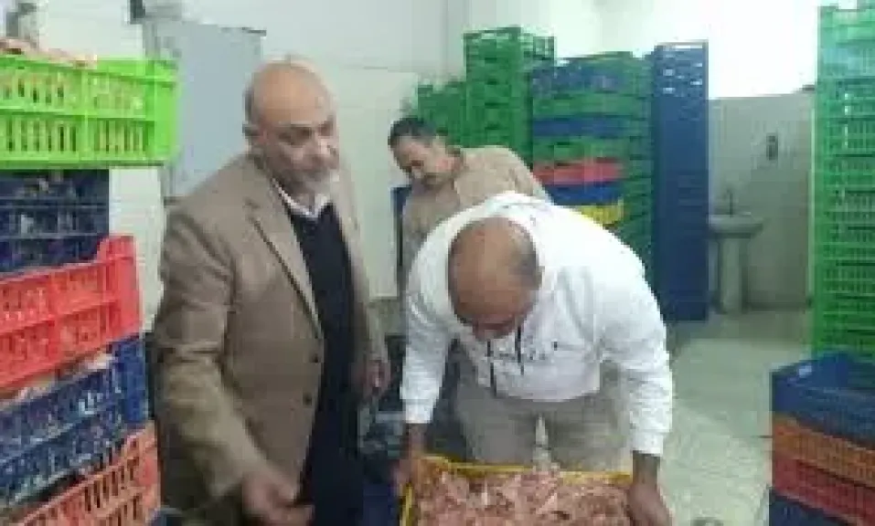 ضبط 16 طن دواجن غير صالحة للاستهلاك الآدمي بالقليوبية