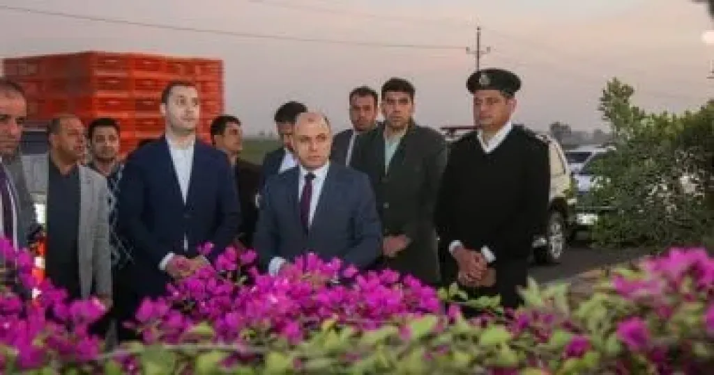 محافظ كفر الشيخ يدشن أكبر حملة للتشجير وتجميل المحاور والميادين