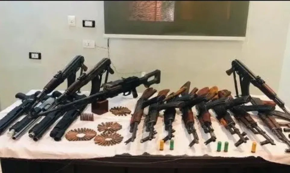 ضبط ورشة لتصنيع وإصلاح الأسلحة النارية في كفر الدوار